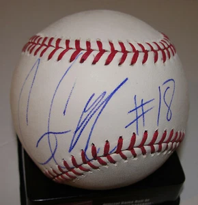 CONNOR COOK AUTOGRAPHED ROMLB BASEBALL MICHIGAN STATE FOOTBALL AUTO MSU SPARTANS - Picture 1 of 3