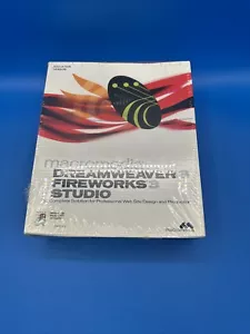Macromedia Dreamweaver Fireworks Studio sellado - Imagen 1 de 10