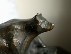 Bronzebär Skulptur Künstler signiert nummeriert limitierte Auflage 69/500