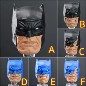Mcfarlane Mafex Size Bruce Wayne Head Carved 1/12 Scale Painted Batman Head Mode - Picture 1 of 27
