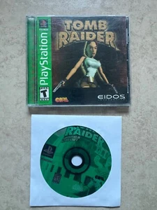 Tomb Raider (Sony PlayStation 1, 1996) PS1 CIB Complete & Tomb Raider 3 Disc Onl - Picture 1 of 22