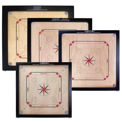 Carrom Board Striker Coins & Powder Set Wooden Large Quality Indian Game Gift - image 1 of 4
