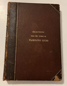 Selections from the Works of Washington Irving, Illus. by Ritter, 1856, Edition - Picture 1 of 10