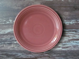 VTG Fiesta 7.25" Salad Plate ROSE Pre-1973 Homer Laughlin HLC Fiestaware NICE! - Picture 1 of 10
