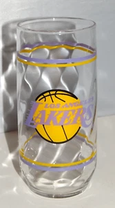 Copa Vaso de Vidrio Los Angeles Lakers Años 80 Mobil Promo LA De Colección - Imagen 1 de 6