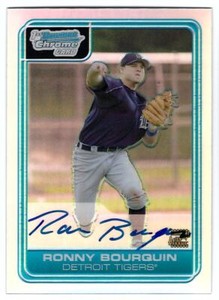 2006 Bowman Chrome Draft Picks & Prospects Refractors #DP70 Ron Bourquin Detroit