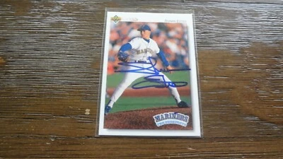 1992 UPPER DECK TOP PROSPECTS SHAWN ESTES CARTÃO DE BEISEBOL AUTOGRAFADO - Imagem 1 de 2