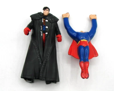 Flying Superman Man of Steel Super Boy Action Toy Figures Vintage DC Comics 1997 - Image 1 of 4