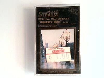Strauss World Famous Masterpieces (Cassette) New Sealed - Image 1 of 2