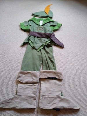 Disney Store Peter Pan Costume for Kids Size 4 years - Image 1 of 4
