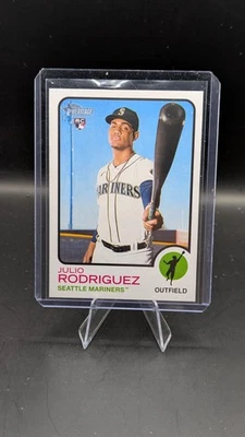 2022 Topps Heritage High Number - Julio Rodriguez #700 (RC) - Image 1 of 2