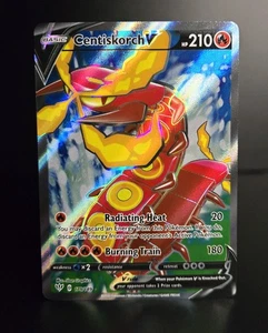 Pokémon TCG - CENTISKORCH V - #179 - HOLO ULTRA RARE - DARKNESS ABLAZE 2020 - NM - Picture 1 of 1