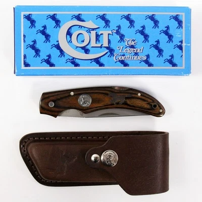 Colt Ridge Runner Lockback Folding Knife Collectible - Image 1 of 4
