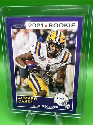 2021 Panini Chronicles Draft Picks - Score Retro Ja'Marr Chase #62 (RC) - Image 1 of 4