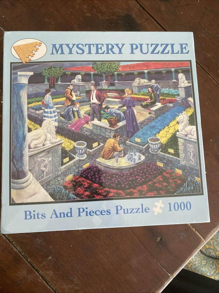 Bits and Pieces 1000pc Mystery Puzzle Murder at The Museum 2004 #020742