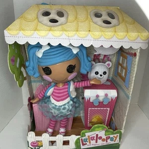 Mittens Fluff N Stuff 13 Doll Pet Polar Bear Blue Hair Winter Outfit Lalaloopsy - Bild 1 von 13