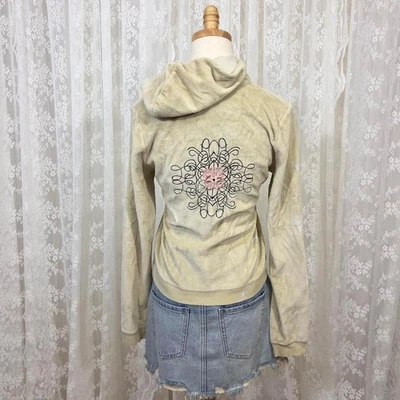 Chaqueta con Capucha Y2K House Of Freedom Terry Suave Cremallera Completa Para Mujer M Fairy Grunge Foto 1 de 4