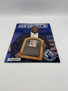2016 KEN GRIFFEY JR. HOF COMMEMORATIVE PROGRAM BASEBALL SEATTLE MARINERS JUNIOR - Picture 1 of 2