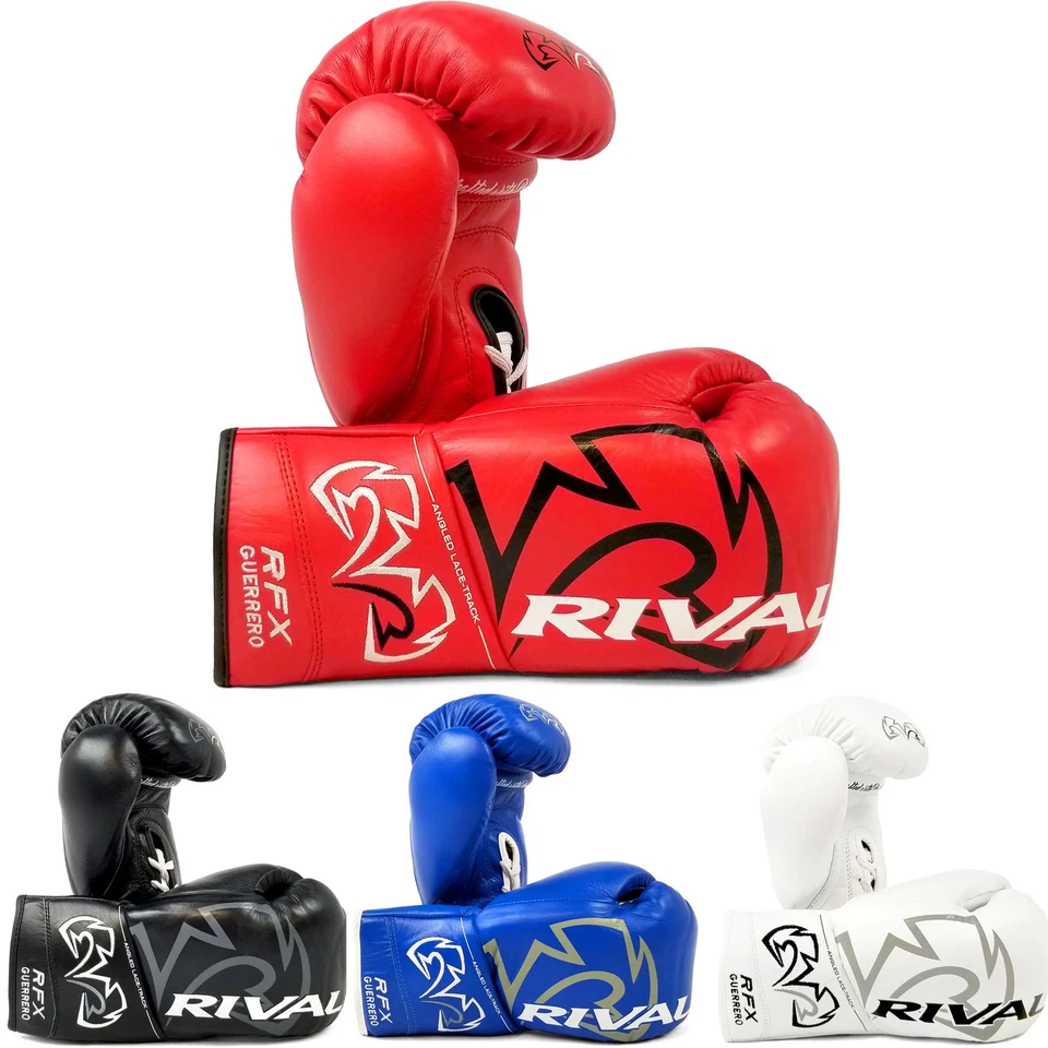 RIVAL Boxing RFX-Guerrero SF-H Lace-Up Pro Fight Gloves - Image 1 of 1
