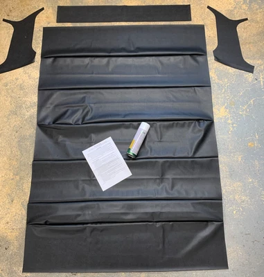 classic mini Dachhimmel Set uni schwarz - Bild 1 von 4