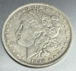 1890-O $1 Morgan Silver Dollar - Picture 1 of 2