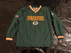 Champion Jersey Shirt Green Bay Packers Size L NFL 🏈🏈🏈 Retro Vintage Starter 