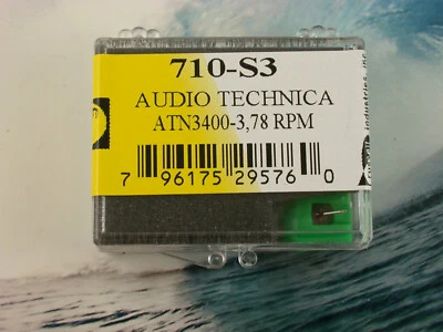 EVG 710-S3 PHONOGRAPH NEEDLE FOR Audio Technica AT95E AT3400 Stylus 78 RPM