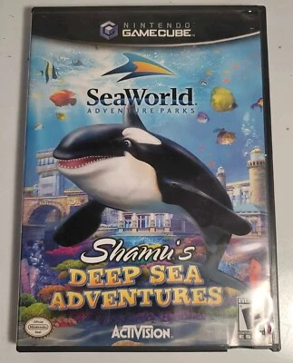 SeaWorld: Shamu's Deep Sea Adventures (GameCube, 2005)No Manual, Untested - Image 1 of 4