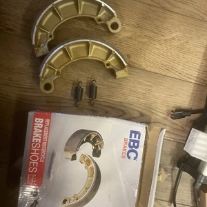 EBC Brakes Motorcycle Replacement Brake Shoes #343 With Spring Brand new - Picture 1 of 4