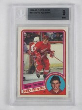 BGS 9 w/3 9.5 Steve Yzerman Rookie 1984-85 OPC O-Pee-Chee #67 Detroit Red Wings 