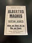 Albertus Magnus Egyptian Secrets White And Black Art For Man And Beast Occult