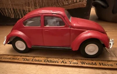 Vintage 1966 Tonka Toys  - Red Mini Tonka Volkswagen - Excellent Condition! - Image 1 of 4