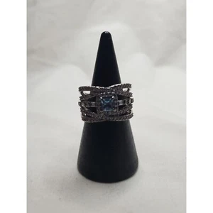 RBP5270 Stay Flirty London Blue Topaz Size 5 - Picture 1 of 8