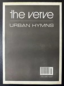 THE VERVE - URBAN HYMNS | 15X11" 1997 MAGAZINE ADVERT / POSTER L444 - Picture 1 of 1