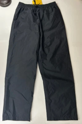 Solar 1 Clothing Rain Pants Black RJP1 Work Industrial Outdoors workpant Large L - Image 1 of 4