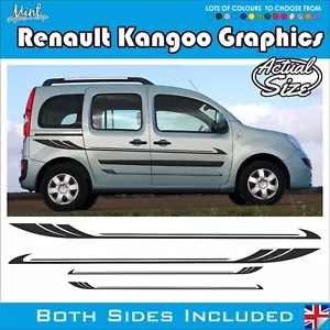 Renault Kangoo Microcámper Autocaravana Calcomanías Pegatinas Furgoneta Gráficos GRATIS P&P 002 - Imagen 1 de 4