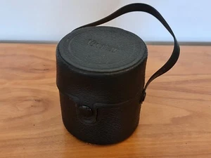 Vivitar Leather Vintage Camera Lens Case 70mm x 80mm with Strap - M180 - Picture 1 of 5