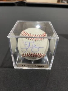 Tyler Naquin Autographed Baseball w/Protective Case Team USA Indians Reds - Picture 1 of 4