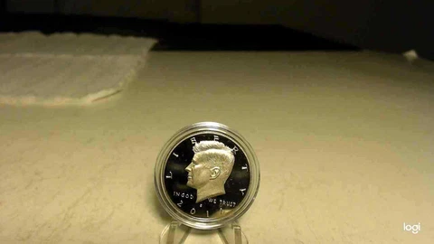 2012 S PROOF CLAD KENNEDY HALF DOLLAR FROM PROOF SET WITH FREE SHIPPING Cover