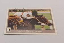 Kent Desormeaux Signed Autographed 1996 Horse Star Jockey Guild Trading Card