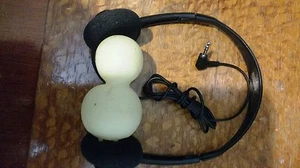 Auriculares estéreo de audio ajustables por encima de la cabeza de 3,5 mm Mp3 iPod teléfono portátil cable de 48" - Imagen 1 de 8