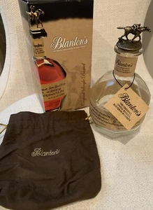 BLANTON'S BOURBON 1 EMPTY BOTTLE 750 ML COLLECTIBLE LETTER “N” - Picture 1 of 7