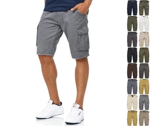 Indicode Hombre Cargoshorts Monroe Bermudas Pantalones Cortos Cargo Shorts Algodón - Imagen 1 de 112
