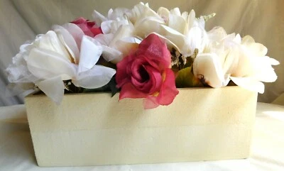 Solid Wood Box, Storage, Centerpiece, Ornament, Gift, Pine Boxes, Farmhouse Deco - Image 1 of 4