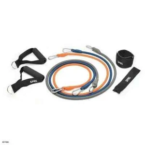 SPRI EXERCISE RESISTANCE BAND KIT *DISTRESSED PKG* - Picture 1 of 9