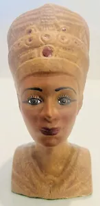 Busto egizio vintage della regina Nefertiti - Foto 1 di 5