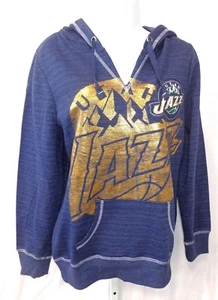 Sudadera de baloncesto Utah Jazz para damas manga larga azul marino y dorado - Imagen 1 de 1