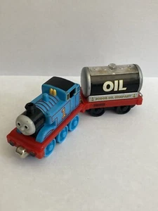 Thomas And Oil Tender/Tank Die Cast Thomas The Tank Engine Learning Curve - Picture 1 of 6
