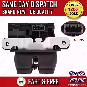 FOR FORD FIESTA MK7 B-MAX 2008-2017 TAILGATE BOOT LOCK LATCH CATCH ACTUATOR - Picture 1 of 8