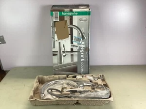 Hansgrohe 04066000 Allegro E 1-Griff Ausziehspritze Küchenarmatur Chrom - Bild 1 von 9